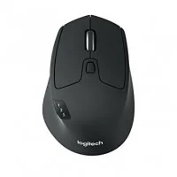 Мышь беспроводная Logitech M720 Triathlon, Черная, Оптическая, Мульти-устройство, Гипер-быстрый скроллинг, Переключение между 3 компьютерами